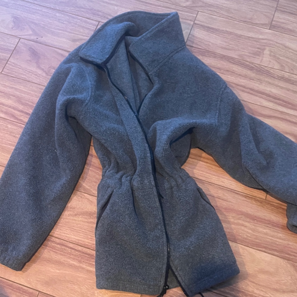 Eddie Bauer Women's Charcoal Teddy Jacket